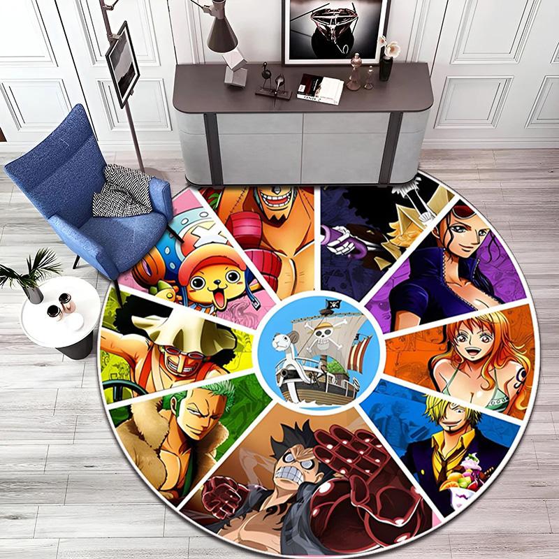 Милая Обезьянка D. Ковер Luffy из японской манги ONE PIECE мягкий, для дома, спальни, декора коврика у двери, и нескользящий ковер E6
