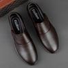 Высококачественные деловые туфли для мужчин, мужские туфли из натуральной кожи, острые мягкие подошвы, высококачественные свадебные туфли для жениха