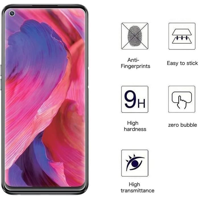 Закаленное Стекло для OPPO A73 5G - 2 Штуки - Прозрачное Защитное Стекло
