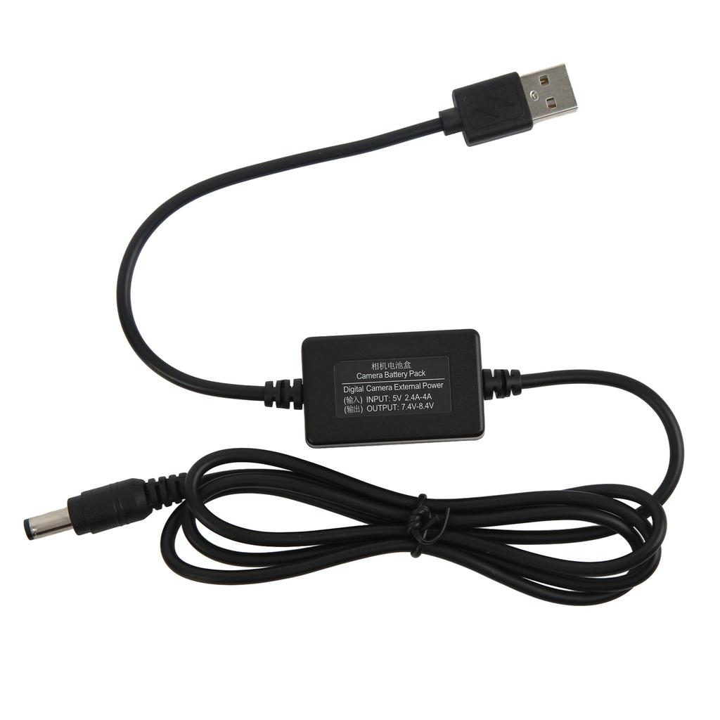 Кабель-повышающий преобразователь напряжения USB 5 В в DC 8 В, 1,2 м, кабель питания для камеры, настольной лампы, громкоговорителя, DC5521