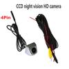 Car Universal Ultra-clear Night Vision Rear View Image Alloy Screw Korean CCD Reversing Camera CVBS1080P