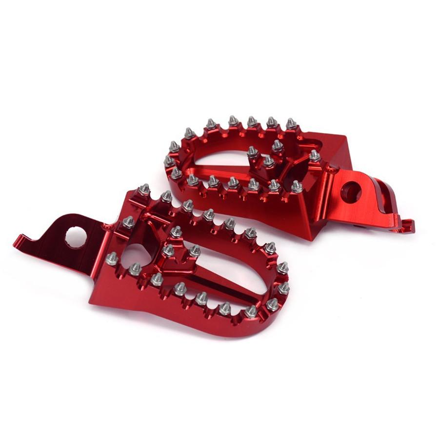 Aluminum Footrest For Honda CRF250R 450R 450X 450RX Kawasaki KLX450 KX450F
