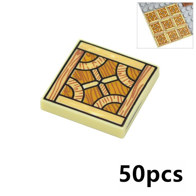 MOC Городской Дом Детали Строительные Блоки 1x4x6 1x2x2 Совместимые 57895 60596 60592 Узор Церкви Оконные Стекла Дверная Рама Игрушки