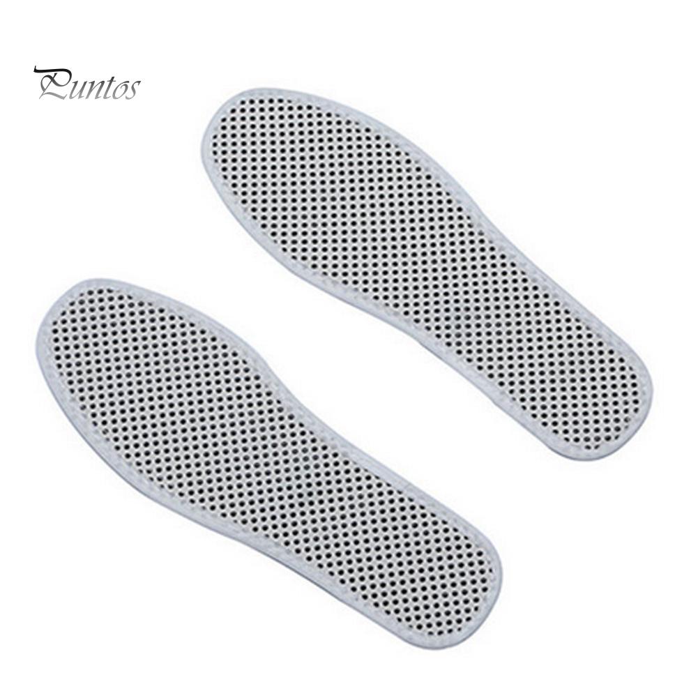 Puntos 1 пара самонагревающихся массажных стельок для снятия усталости с магнитными стельками для обуви