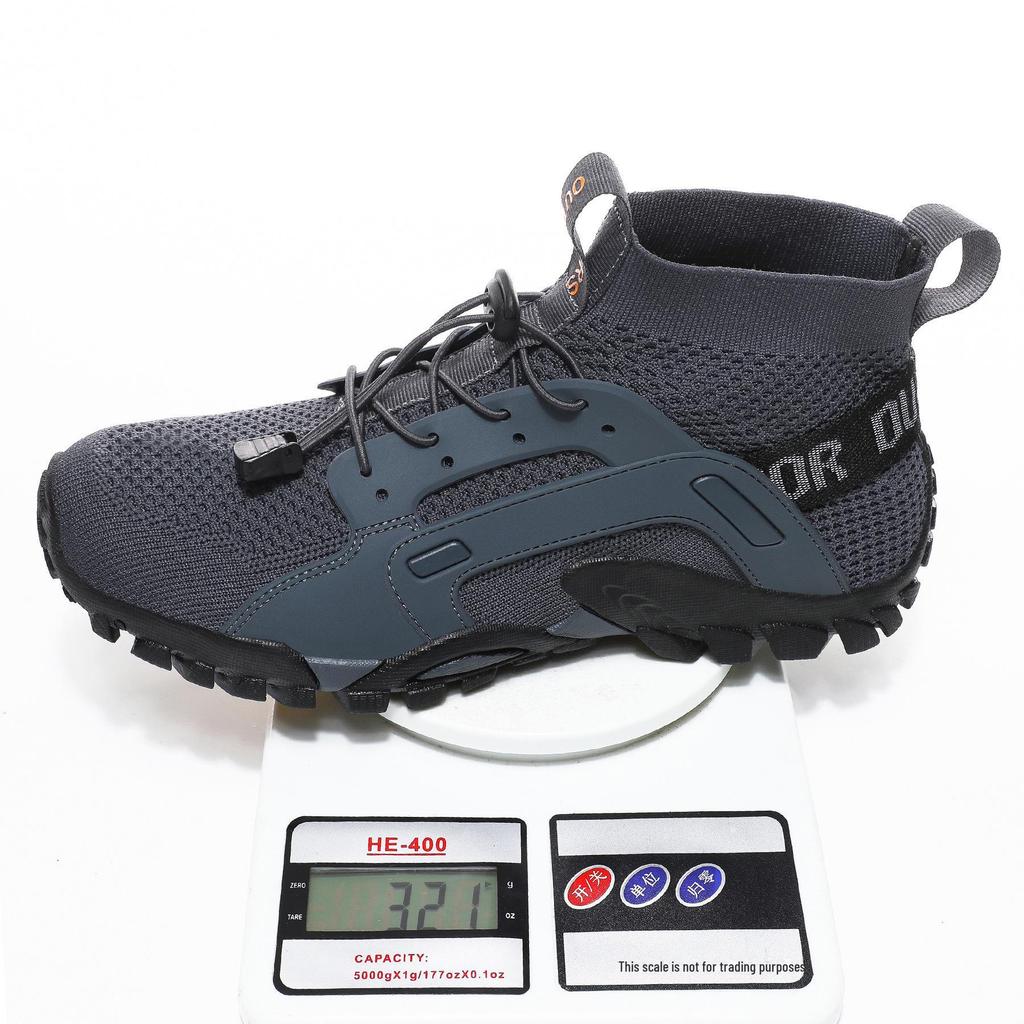 Men's Large Size Outdoor Hiking and River Tracing Shoes for Leisure Fishing and Wading