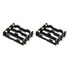 1-5Pcs 18650 SMT Battery Holder 18650 SMD Battery Box with Bronze Pins Rechargeable Battery Holder Clip Storage Case Power Bank