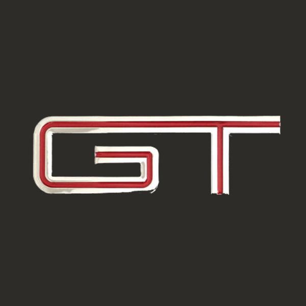 3D красный символ GT автомобильный металлический сплав кузов задний эмблема наклейка значок для Mustang Shelby GT универсальный
