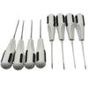 8Pcs Dental Stainless Steel Elevator White Surgery Extracting Apical Root Elevator High Quality Dentistry Surgical Instrument