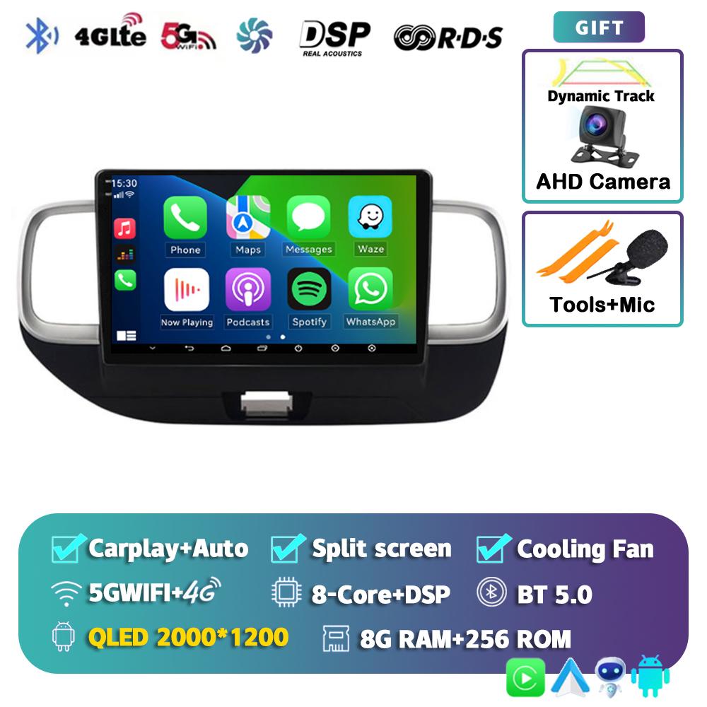 Android 14 Carplay Auto For HYUNDAI Venue 2019 2020 Car Radio Autoradio Multimedia Video Player GPS Navigation Stereo 2din Dvd