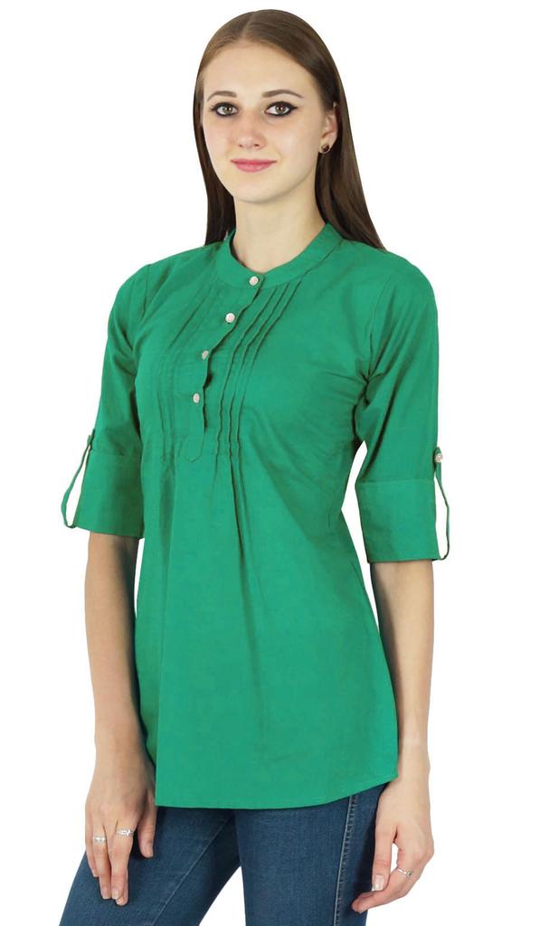 Boho Top Dress Solid Wear Casual Tunic Women Clothing Cotton Summer Sundress