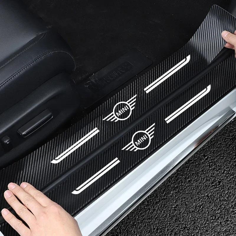 Car Door Sill Anti Kick Sticker Decals Threshold Strip Film for Mini Cooper F56 F60 Countryman R50 R52 R53 R55 R56 F54 F55 F61 ksgbw33