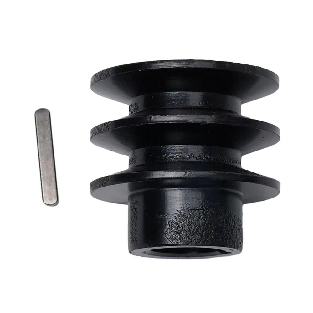 1Pcs Fits 20mm Bore Groove Engine Black Pulley ID 20mm ATV Go Kart Engines Accessory V Belt Pulley