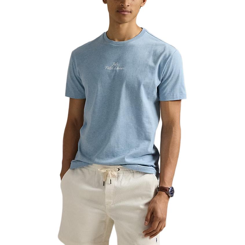 Polo Ralph Lauren Классическая посадка Лого Футболка с коротким рукавом Унисекс Топы 710936585-024