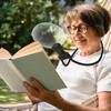 Ultra HD 3X 10X Magnifying Glass Neck Hanging, Multifunctional Handheld Tabletop Magnifier for Seniors, Adjustable Neck Accessory for Reading, Sewing