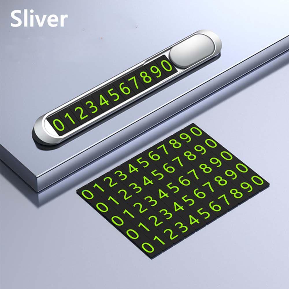 Знак Принадлежности для Парковки Автомобилей Карточка с Номером Телефона Светящаяся Табличка с Номером Телефона Карточка для Временной Парковки