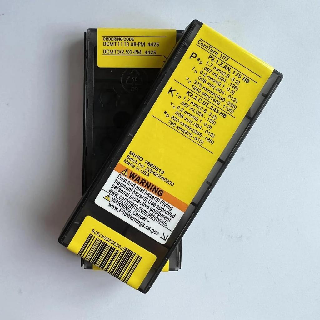 Original Sandvik / DCMT11T308-PM 4425 /Carbide CNC Blade 10 PCS