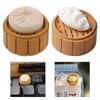 Magnet Resin Keycap Personality Small Steamed Bun Dumpling Keycaps for Cherry MX Switch Mechanical Keyboard