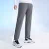 Anta Одноцветные водонепроницаемые тренировочные брюки Taslon с прямыми штанинами, мужские штаны, серый цвет замка 152317514-2