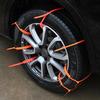 10/20/30/40Pcs Anti Skid Snow Chains Car Tire Snow Chains Car Winter Tire Wheels Chain Reusable