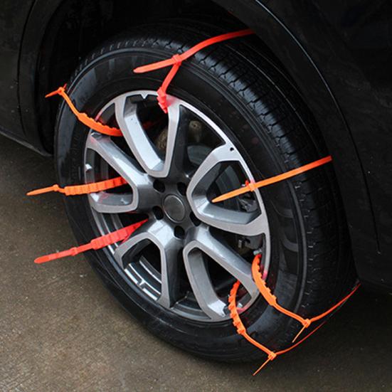 10/20/30/40Pcs Anti Skid Snow Chains Car Tire Snow Chains Car Winter Tire Wheels Chain Reusable
