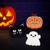 Funny Pumpkin Hair Clip Ghost Acetic Acid Hair Claw Creative Halloween Shark Clip  Cosplay