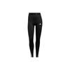 High Waist Elastic Striped Training Tights Women Bottoms Black GR8248