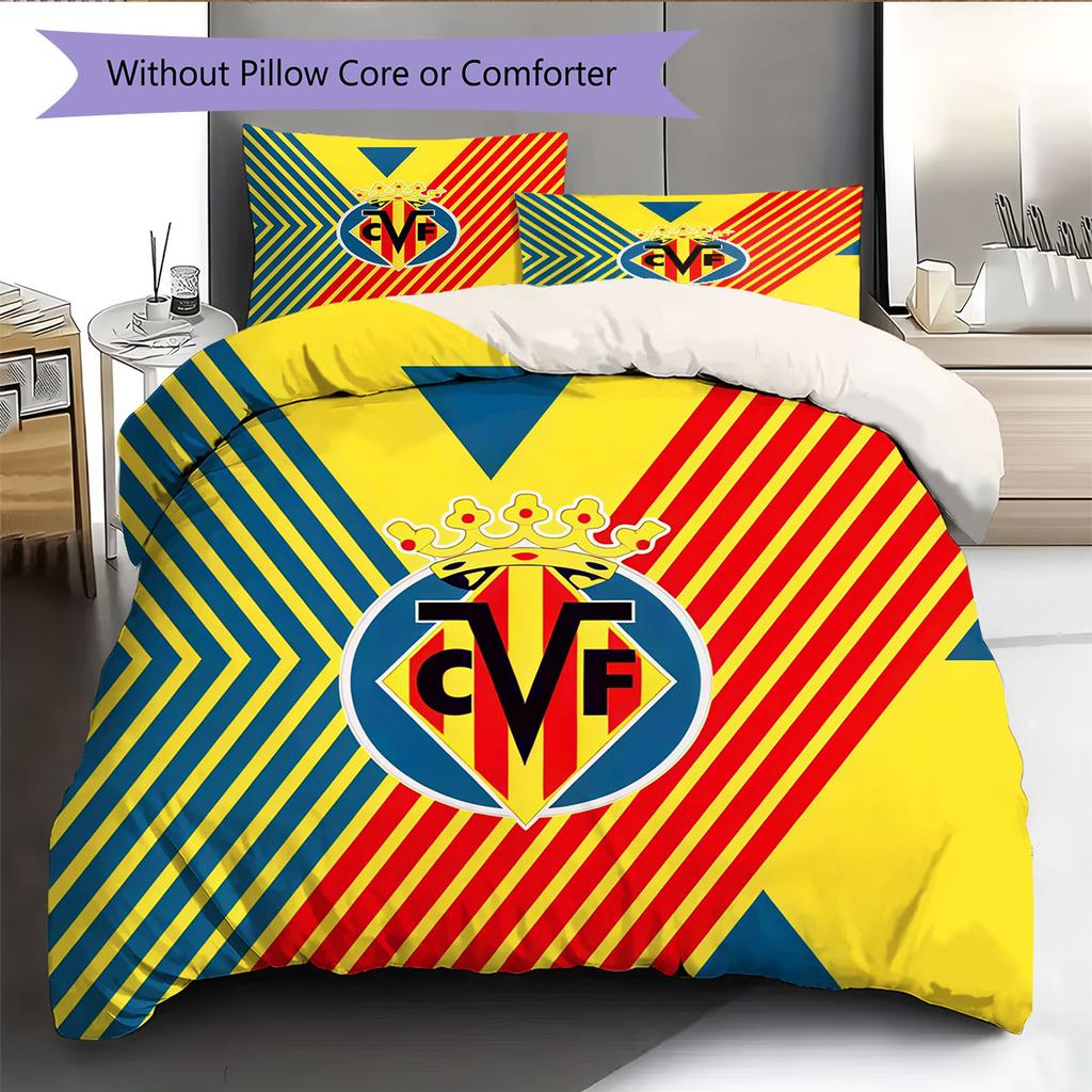 Villarreal Bedding Quilt Set Quilt Cover Pillowcase Home Decoration Birthday Gift (1 * duvet cover + 2 * pillowcase, without core)