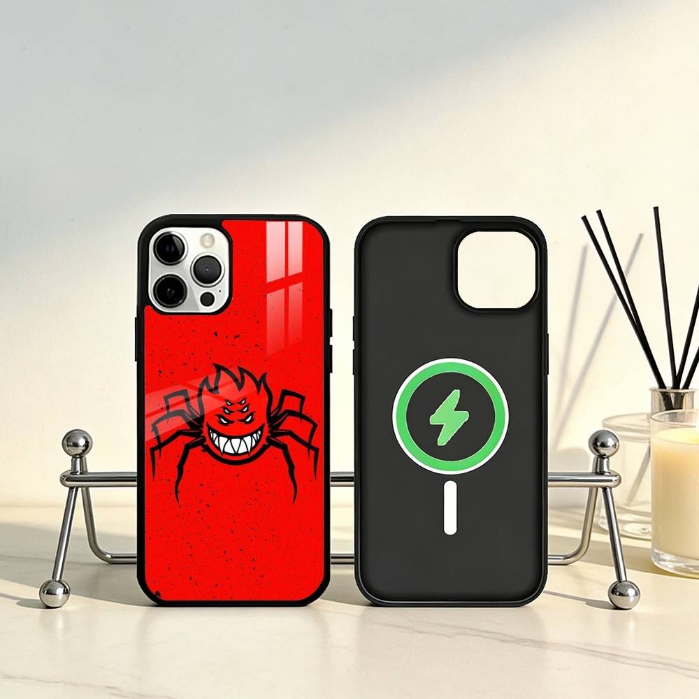 КРУТОЙ Чехол для телефона 'Маленький Пожарный' для iPhone 17, 16, 15, 14, 13, 12, 11 Plus, Pro Max Магнитный Для Magsafe Беспроводной Зарядки