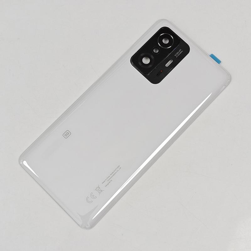 Задняя стеклянная крышка для Xiaomi 11T Pro 5G, сменная батарея задней двери, задняя крышка корпуса Mi11T с объективом камеры
