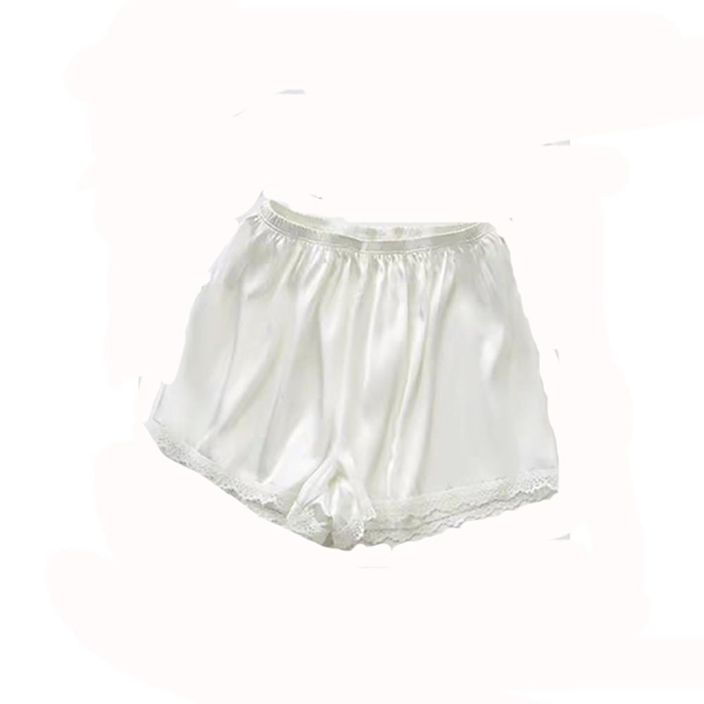 Short Summer Satin Women Spring Girl Safety Shorts Pants Women's Breeches Lace Boxer Panties