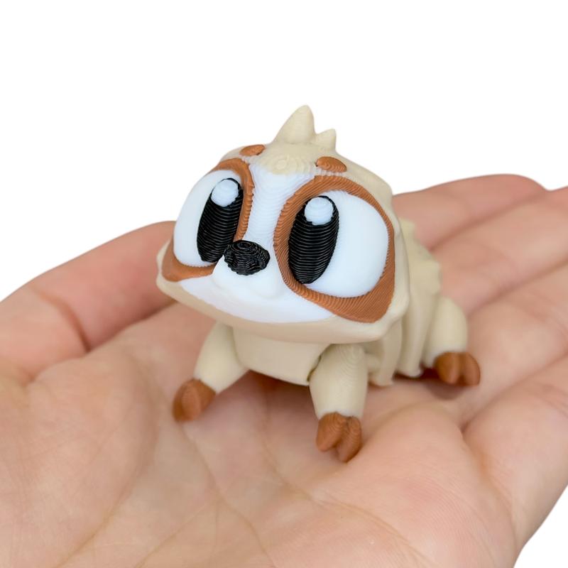 Mini Baby Animals - Cute 3D Printed Articulated Toy Figures - Collectible Figurines Decor