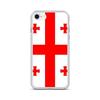 Coque iPhone - PIXELFORMA - iPhone 6S - Drapeau De La Georgie - Silicone Souple - Design Fin
