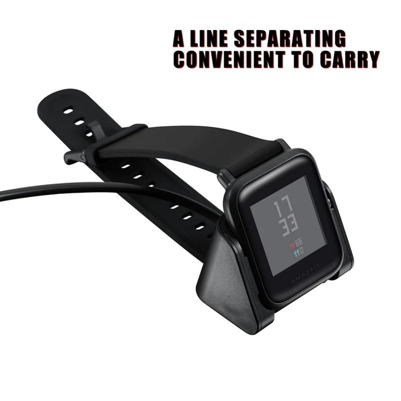 Usb-кабель для зарядки Xiaomi Huami Amazfit Bip A1608 Smart Watch Youth Edition Smartwatch Cradle Dock Charger