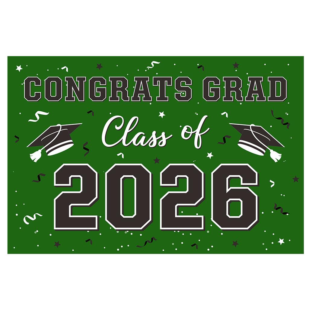 Школьный выпускной церемония вечеринка украшение фон ткань баннер сезон выпуска плакат подвесная ткань