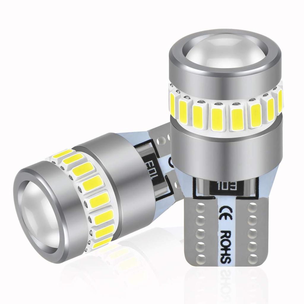 XELORD T10 LED, Белый, Взрывной свет, Новейшая фокусировка линз, Неполярность, Габаритный огонь, Оснащен