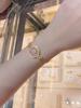 "Sui Sui Chang'an" Pink Eight Treasures Compass Rotatable Bracelet New Chinese Style Street Shooting Jewelry