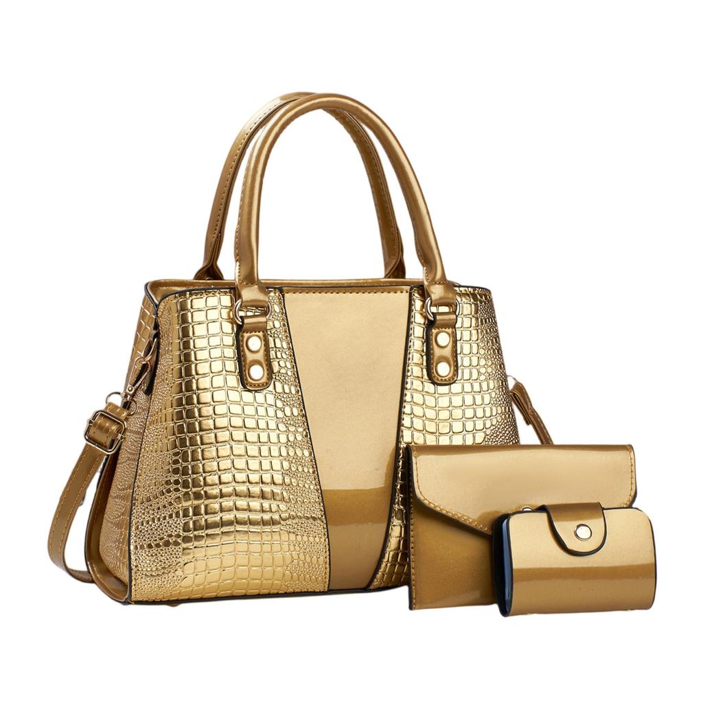 3-упаковка женских весенних универсальных сумок через плечо, модная сумка