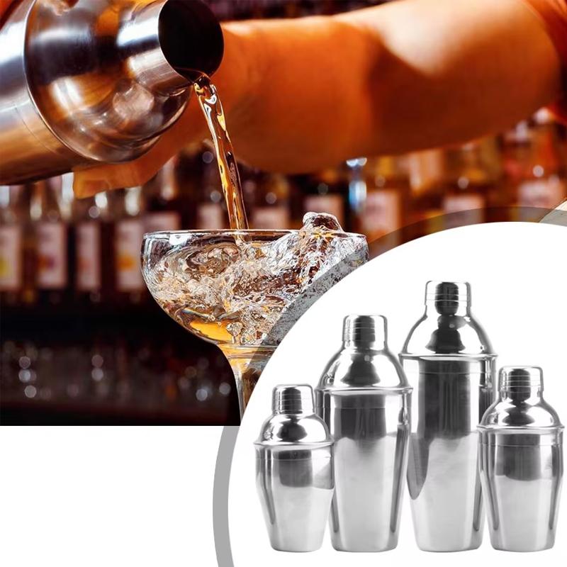 350/550/750ml Stainless Steel Multi Capacity Shaker Cup Cocktail Shaker Barware Cocktail Wine Mixer bartender tools