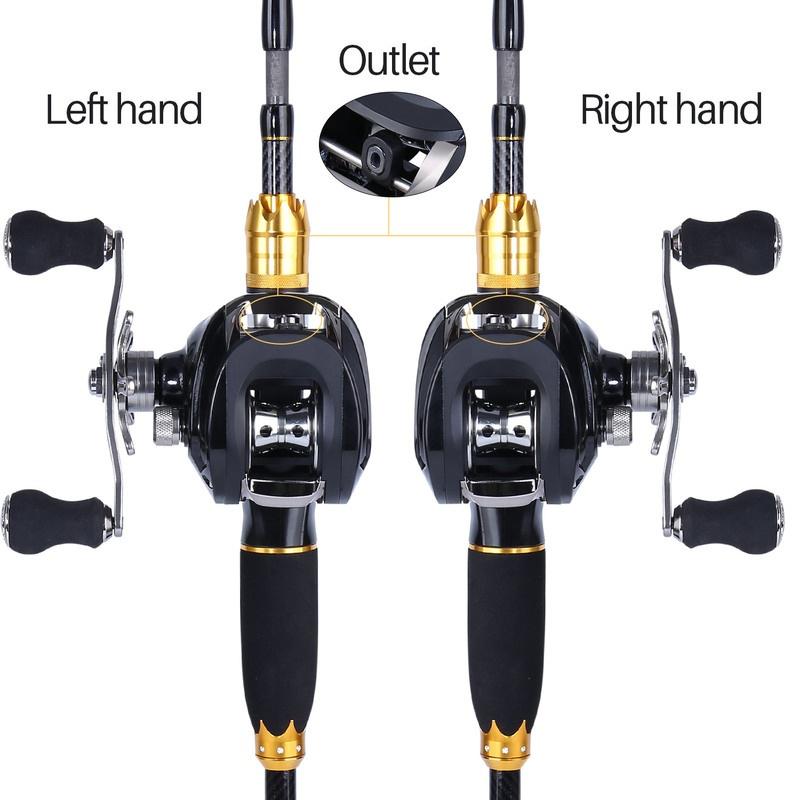 Комбинированные удочки и катушки, 4 секции, комбинированная катушка для удочки, комплект для морской и пресной воды, комплект удочек