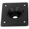 Основание ручки управления рулем ПВХ Легкий руль лодки Детали управления Рыболовная лодка Аппаратная принадлежность для Каяка