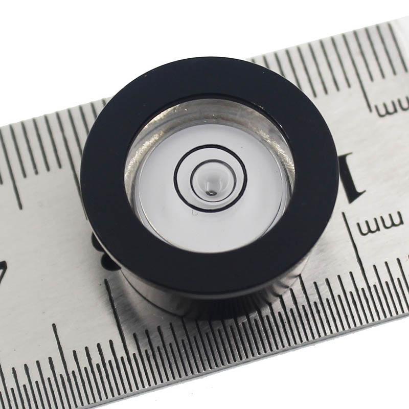 Металлический круглый верхний фланец встроенный пузырьковый уровень горизонтальные бусины для электронных весов магнитный опциональный диаметр 20 мм 1 шт