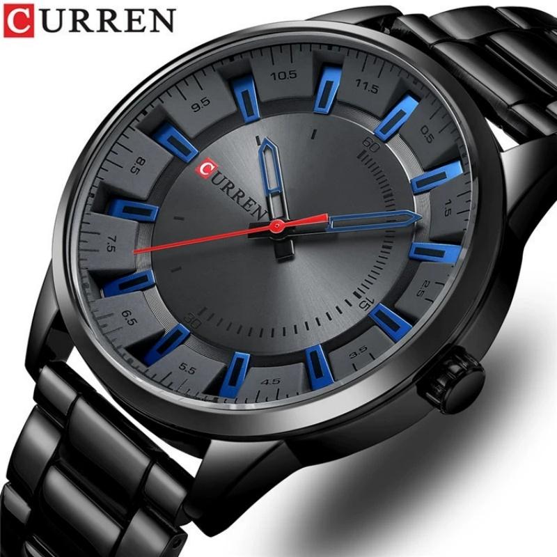 CURREN 8406 Fashion Quartz Watches For Men Male Design Casual Wristwatches Top Luxury Brand Business Men's Clock Reloj Hombres