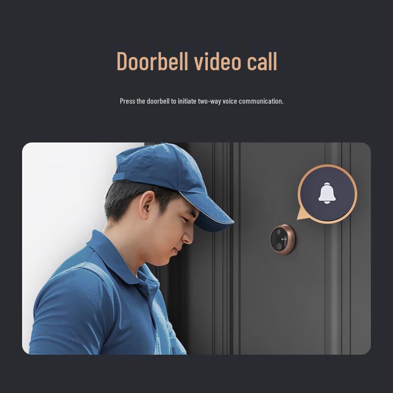 Ezviz DP2S 3MP Ultra HD Smart Peephole Camera (CN version)