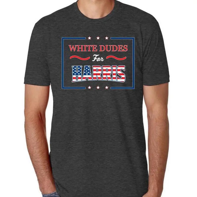 White Dudes For Harris Funny Kamala President Mens Premium T Shirt