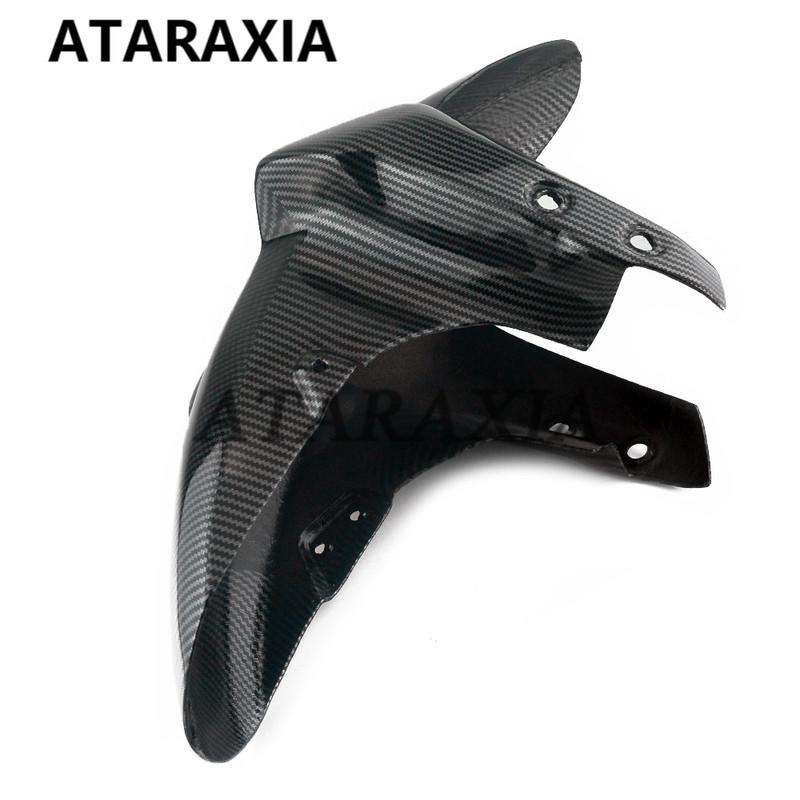 Carbon Fiber Front Fender Sand Cover Splash Mud Dust Cover Bike Mudguard for Yamaha MT09 FZ09 MT-09 FZ-09 2014 2015 2016 2017