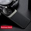 EUCAGR Чехол из акриловой ПУ-кожи для Oneplus 13 13T 12 11 9R 8T 8Pro Защита камеры Задняя крышка телефона для Oneplus 13 Рамка Coque