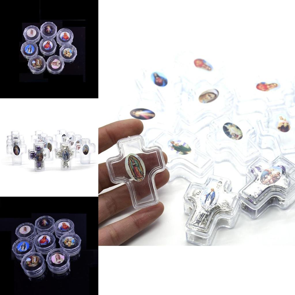 Элегантная шкатулка для розария для крестильных сувениров и подарков для крестильной вечеринки