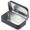Storage Box Small Jewelry Candy Coin Key Organizer Tin Flip Black Gifts Sealed