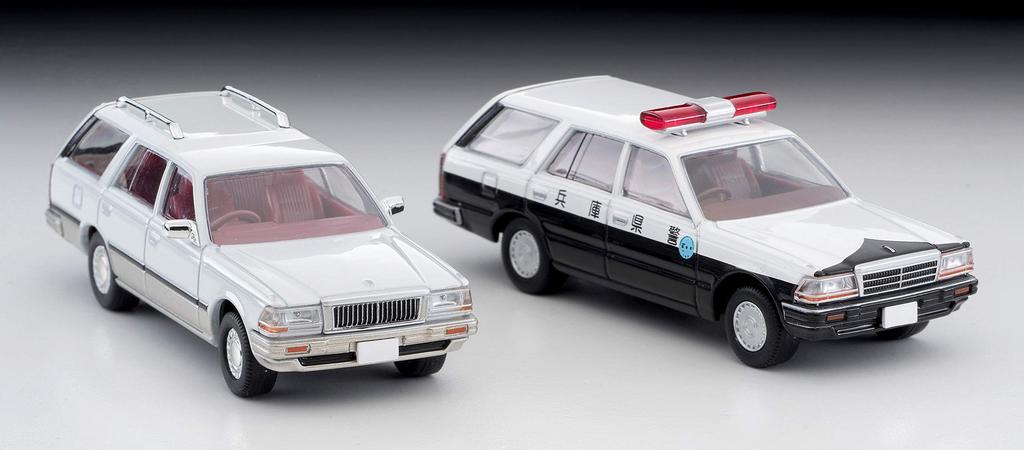 Tomica Limited Vintage Neo 164 LV-N215a Nissan Gloria Van V20E Deluxe Patrol Car Hyogo Prefectural Police Finished Product 312451