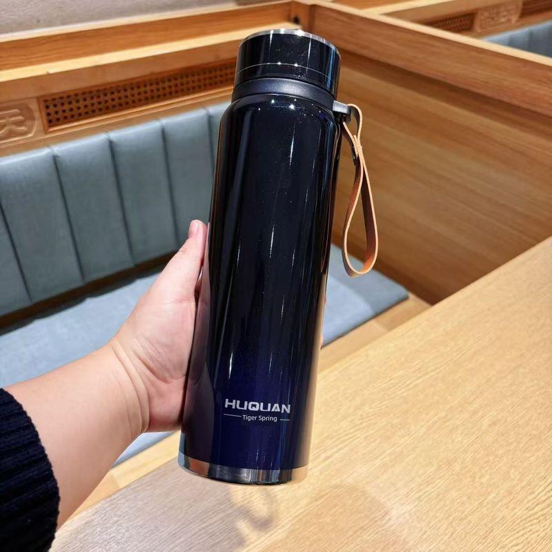 316 Stainless Steel Large-Capacity Thermos Cup for Men and Women, Thickened Business Tea Cup, Student Portable Car Water Cup